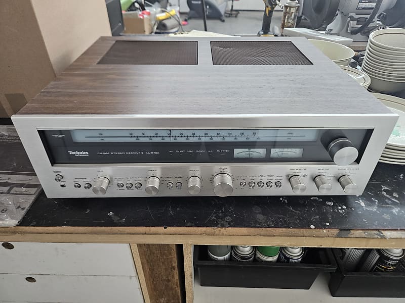 Technics SA-5760 1974 - Wood grain  			
