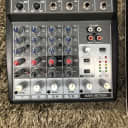Behringer XENYX 802 8 input 2 bus mixer w/box and power supply