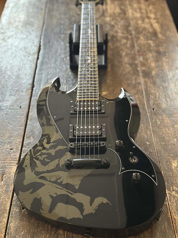 Edwards ESP Japanese 'Batman' 2005 Japan Only Ninja Warrior