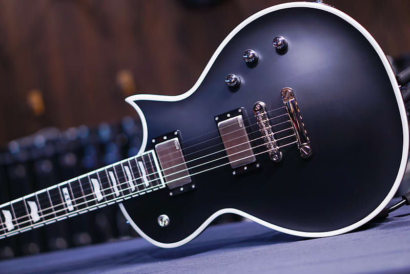 Esp E Ii Eclipse Bb Black Satin | Reverb