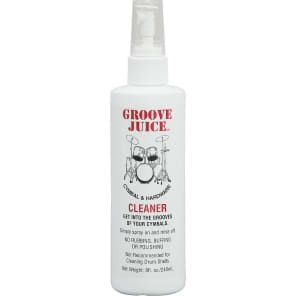 Groove Juice GJCC Cymbal Cleaner - 8oz Spray Bottle