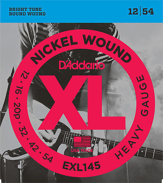 D'Addario EXL145 Nickel Wound Electric Guitar Strings, Heavy Gauge with Plain Steel 3rd image 1