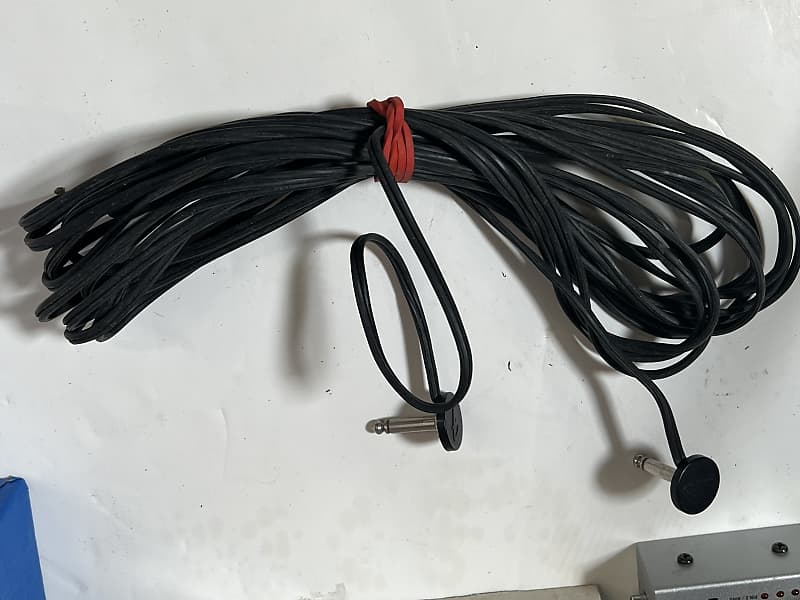 Fender Amplifier speaker extension F cord 1960s Black Reverb