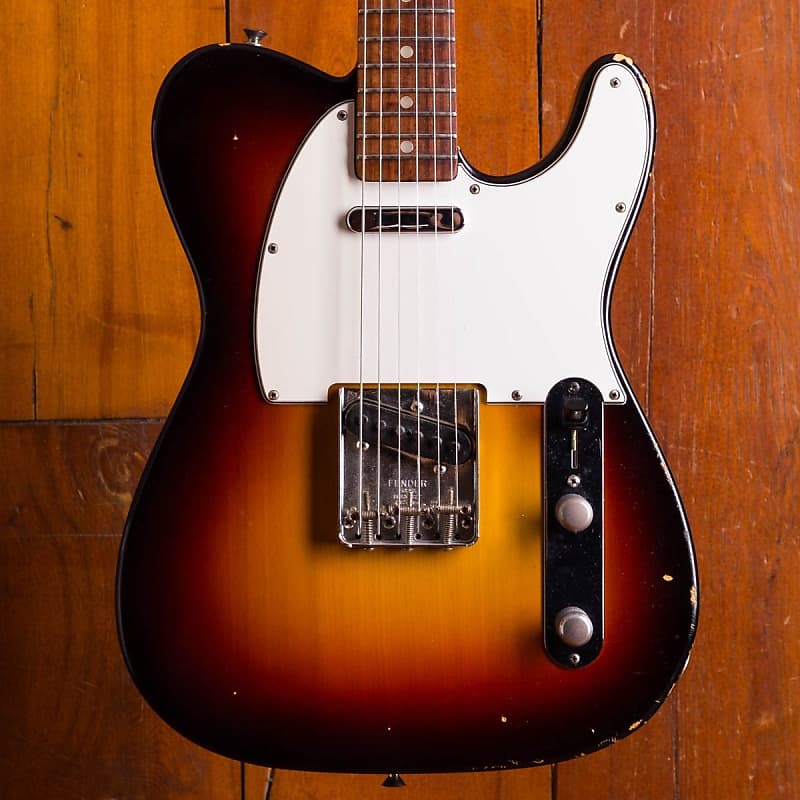 Fender Esquire Telecaster 1967 1967 Sunburst Reverb Australia