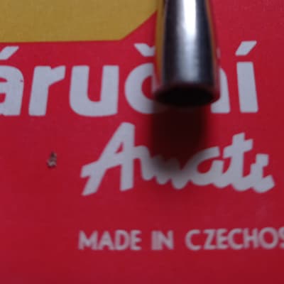 Amati Kraslice Drum Key rare 70s-80s - Chrome image 3