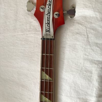 Vintage 1974 Rickenbacker 4001 Fireglo Bass w/OHSC image 5