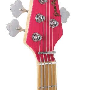 【最終値下げ】GrassRoots G-T-80BD◆ラルクTetsuyaモデル GrassRoots G T 80BD See Through Pink 5 Strings LArc en Ciel