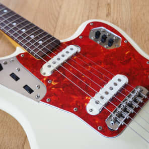1994 Fender Jaguar '62 Vintage RI Electric Guitar JG66 Olympic White Japan MIJ image 8