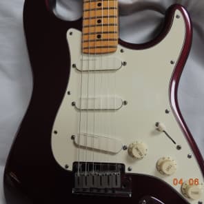 Fender Stratocaster Plus Strat Plus 1989 Maroon electric guitar W/OHSC. $975.00 Last Chance ! image 16