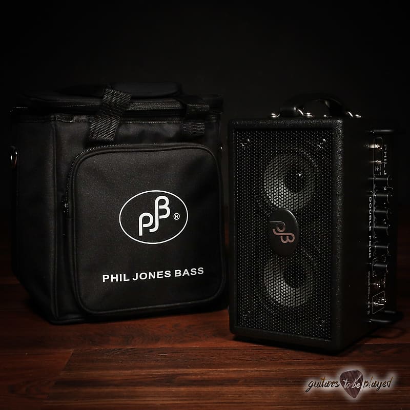 Phil Jones Bass Double Four (BG-75) 2x4” 70W Bass Combo Amp & Carry Bag – Black image 1