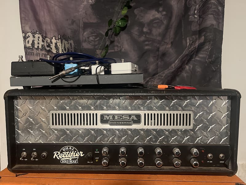 Mesa Boogie Dual Rectifier Solo Head 2-Channel 100-Watt Guitar Amp