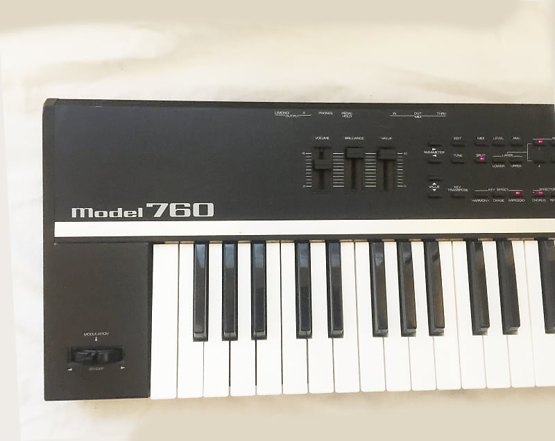 Vintage ROLAND Rhodes Model 760 Synthesizer 76-Key Keyboard. | Reverb