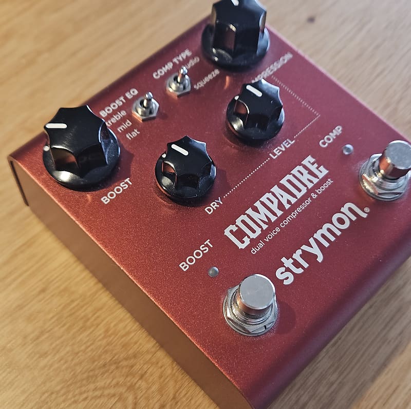 Strymon Compadre Dual Voice Compressor & Boost 2020 - Present - Red image 1