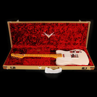 Fender Custom Shop Vintage '58 Telecaster, Aged White Blonde  7lbs 1.5oz image 10