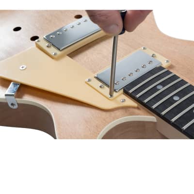 Saga Deluxe Electric Guitar Kit – Single Cutaway LC-10 image 4