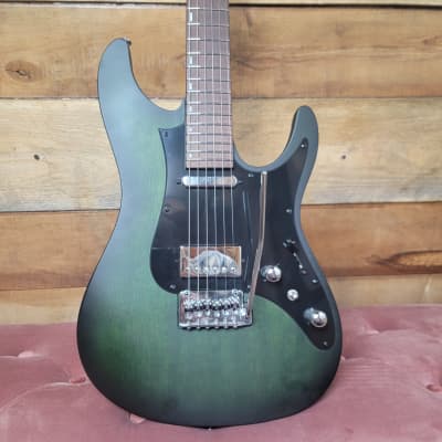 Ibanez Premium EH-10 Erick Hansel Signature Electric Guitar - Transparent Matte Green w/ Gig Bag for sale