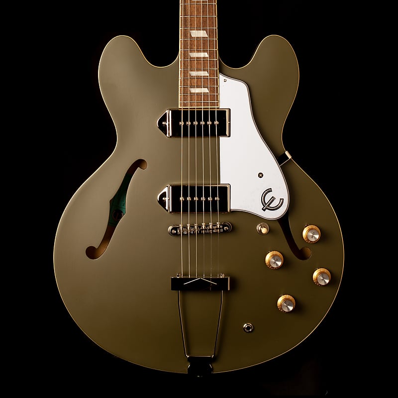 Epiphone Casino Worn Olive Drab | Reverb Epiphone Casino Worn Olive Drab | Reverb