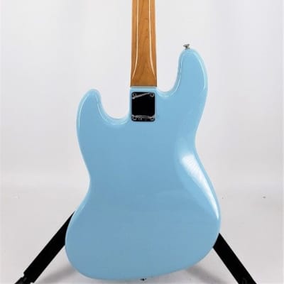 Fender Vintera 60s Jazz Bass Daphne Blue Ser#MX19074729 image 6
