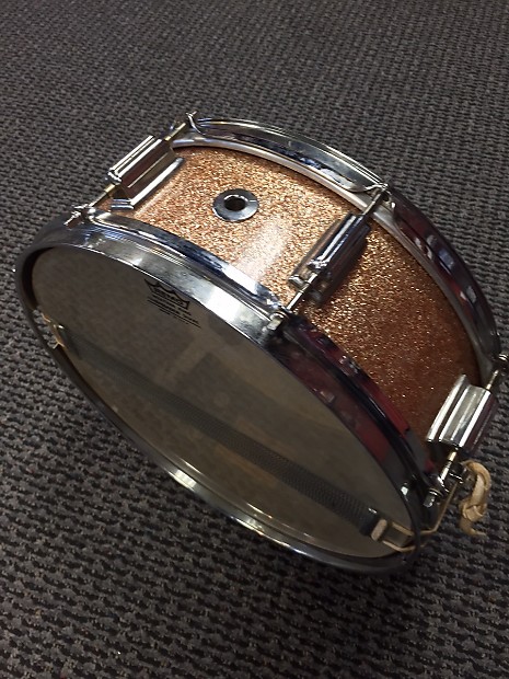 Rogers Tower Snare 1967 Champagne Sparkle 14" x 5" image 1