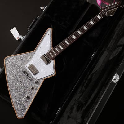Cream Guitars Voltage Deluxe - Silver Glitter for sale