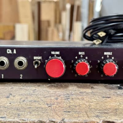 Vintage 1975 Alembic F-2B tube preamp - early! image 2