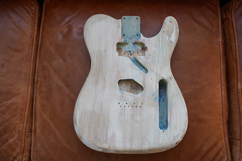 1959 Fender Telecaster Body - Modified, refinished & routed | Reverb
