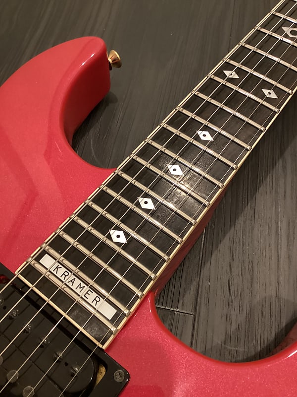 Kramer ESPヴィンテージ Vintage 80s KRAMER/ESP - Focus/JK - Banana/Hockey Rosewood