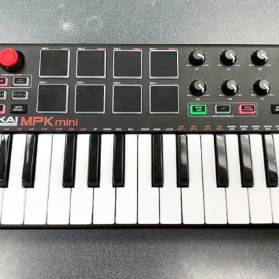 Akai MPK Mini MKII 25-Key MIDI Controller 2014 - Present - Black