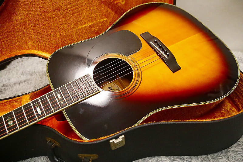 Morris W40 ビンテージ サンバースト コレクター 1970's made vintage MORRIS W-40 Sunburst Three piece back w