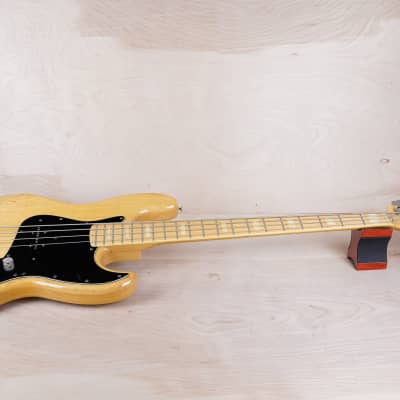 Fender Marcus Miller Artist Series Jazz Bass CIJ 2004 Natural Crafted in Japan w/ Bag image 3