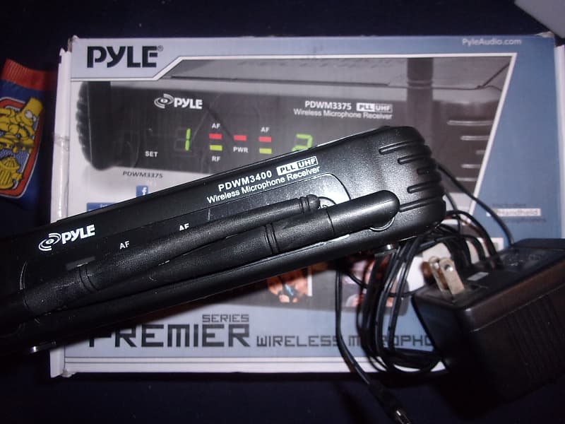 Pyle PDWM 3400 Premier UHF Wireless Receiver Sold for Parts Only