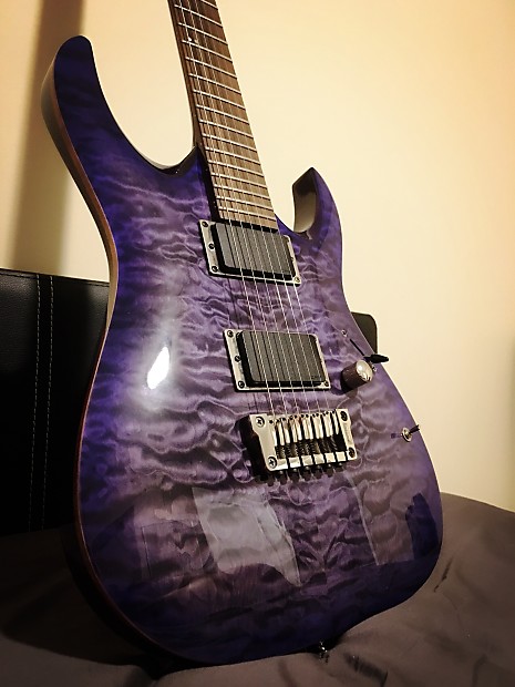 Ibanez RGA72QM 2011 TLB Transparent Lavender Burst Ibanez RGA72QM 2011 TLB Transparent Lavender Burst
