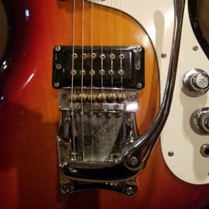 Mosrite Ventures re issue 1984 3 color burst image 10