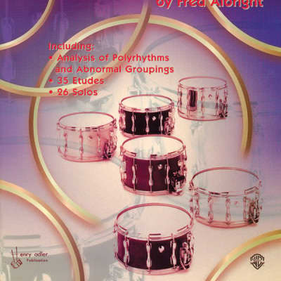 Polyrhythmic Studies for Snare Drum - by Fred Albright - 00-0105B image 2