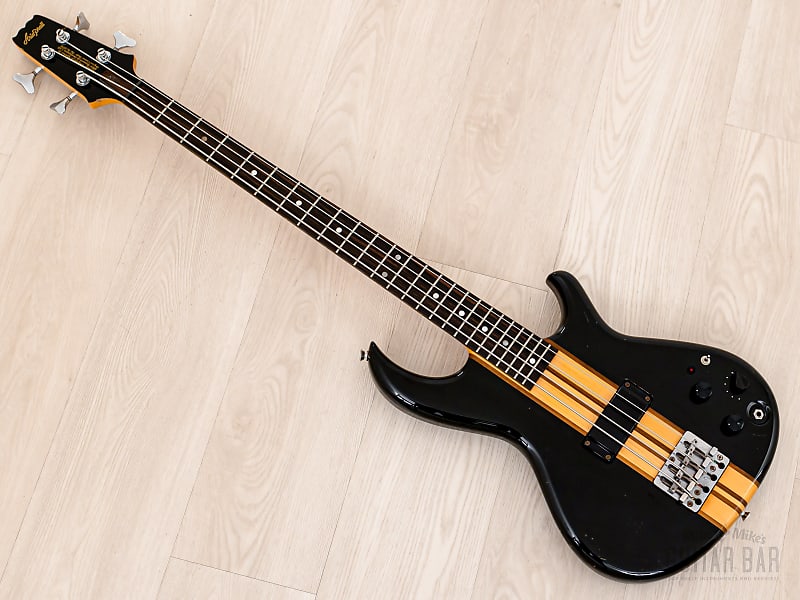 1985 Aria Pro II SB-1010 Medium Scale Vintage Neck Through Bass w