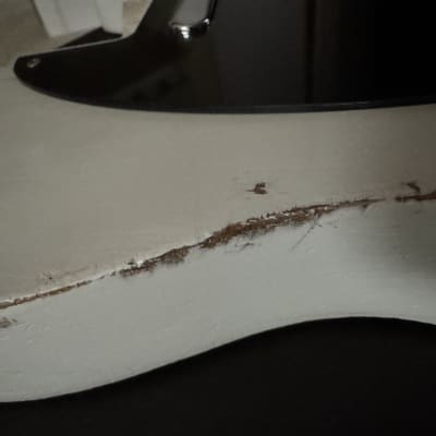 Loaded Telecaster Tele body Texas Special pups Olympic White image 7