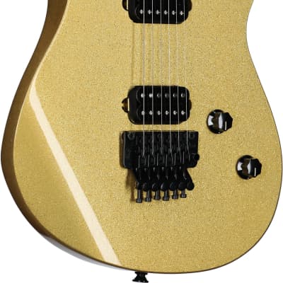 EVH Wolfgang WG Standard Electric Guitar, Gold Sparkle image 4