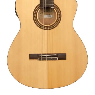 Jasmine JC25CE-NAT Classical Nylon String Acoustic Electric Guitar. Natural Finish JC25CE-NAT-U for sale