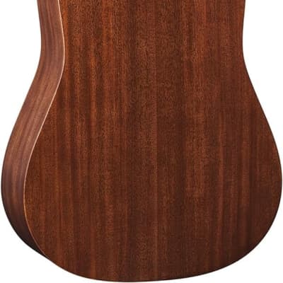 Martin Guitar D-15M with Gig Bag, Acoustic Guitar for the Working Musician, Mahogany Construction, Satin Finish, D-14 Fret, and Low Oval Neck Shape image 4