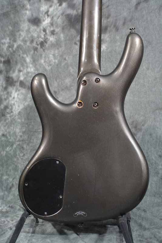 Ibanez EDB600 Ergodyne 4 string Bass 90s Pewter w Deluxe | Reverb