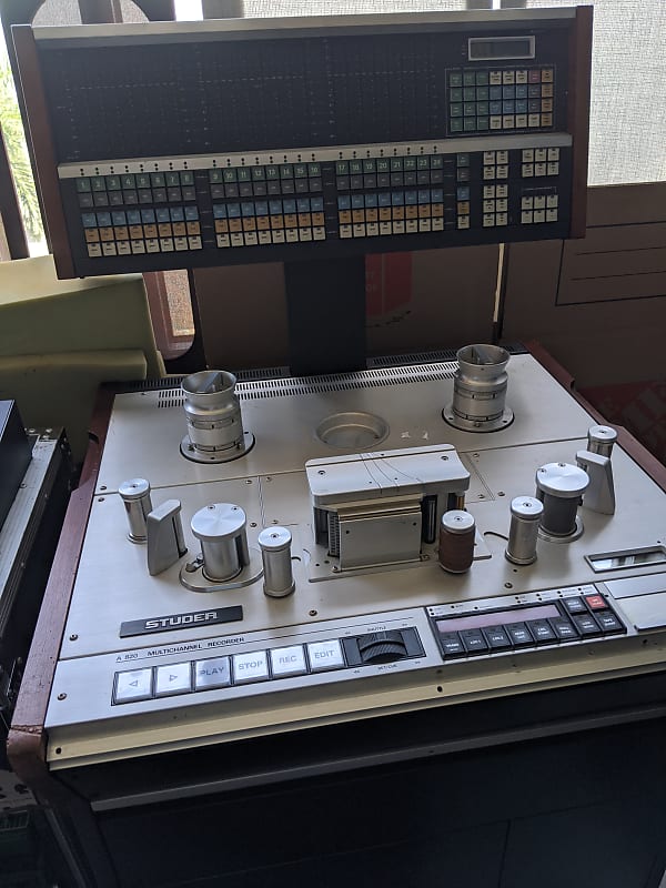 added a 3rd Studer A-820 Mk2 with both 1/4 and 1/2 heads, guides