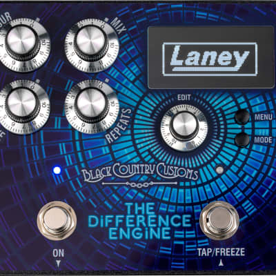 Laney BCC The Difference Engine Tri Mode Delay Engine Pedal for sale