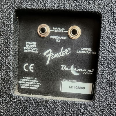 Fender bassman cabinet 2000's//contact for shipping costs image 4