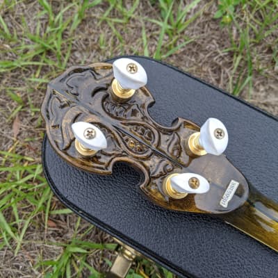 Aria SB-600 Deluxe 5 String Banjo High End Aria Gold