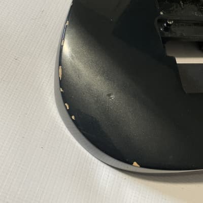 2000 Japan Fujigen Ibanez RG570 Metallic Jet Black Guitar Body Floyd Ready image 4