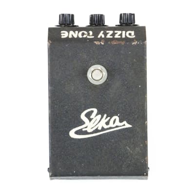 1967 Elka Dizzy Tone Vintage Original Fuzz Effects Pedal RARE Distortion Stompbox Made in Italy Tone Bender Sola Sound Guitar FX Box image 1
