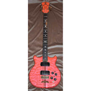 Alembic Stanley Clarke Deluxe 1990 Flash Pink image 2