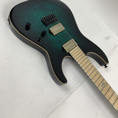 ESP E-II M-II NT HS Black Turquoise Burst Electric Guitar + Hard Case MII MIJ image 9