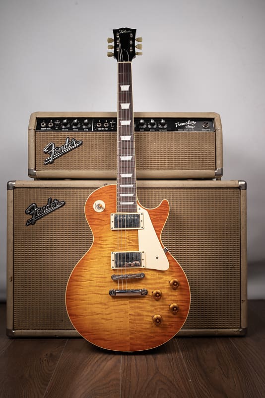 2017 Tokai Japan LS Love Rock - in Honeyburst Flame Top | Reverb