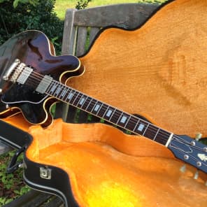 Greco SA-550W MIJ ES-335 Style Japan Lawsuit  Guitar 1978 Walnut Brown image 6